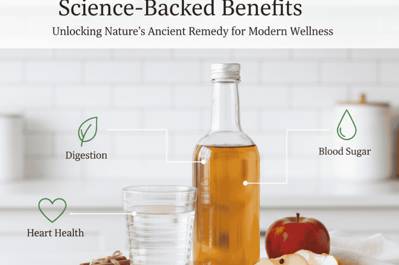 Apple Cider Vinegar: Science-Backed Benefits 