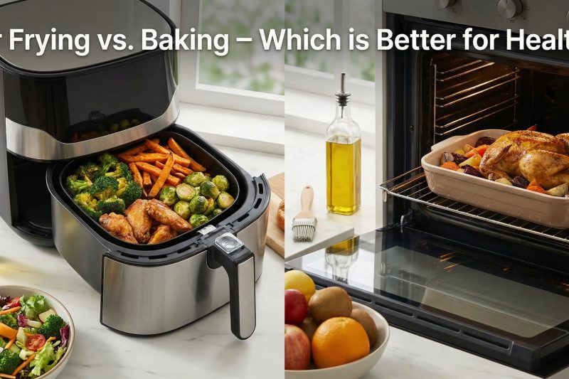 Air Frying vs. Baking – Which is Better for Health? 