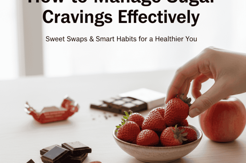 🍬 How to Manage Sugar Cravings Effectively 