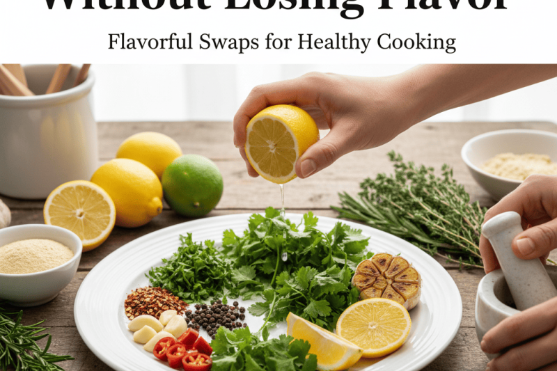 🧂How to Reduce Salt Without Losing Flavor 