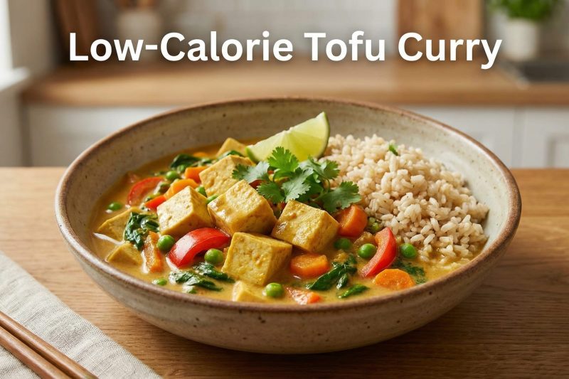 Low-Calorie Tofu Curry 