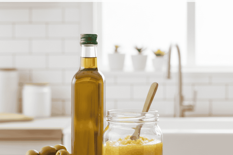 🥄Olive Oil vs. Ghee – Which is Better for You? 