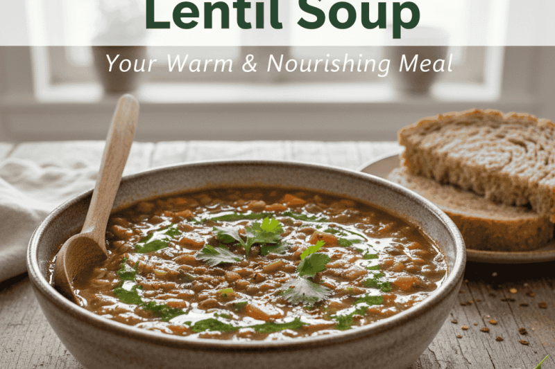 🍲 Protein-Packed Lentil Soup 