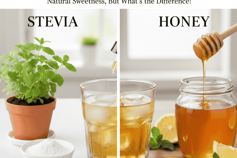 🍯 Stevia vs. Honey – Which Is the Better Sweetener? 