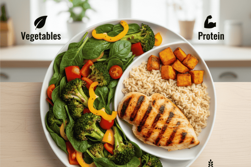 🥗 Understanding Portion Sizes: A Simple Guide 