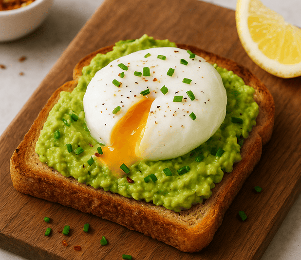 🕔 10 – Minute Avocado Toast with Egg | Quick Healthy Breakfast