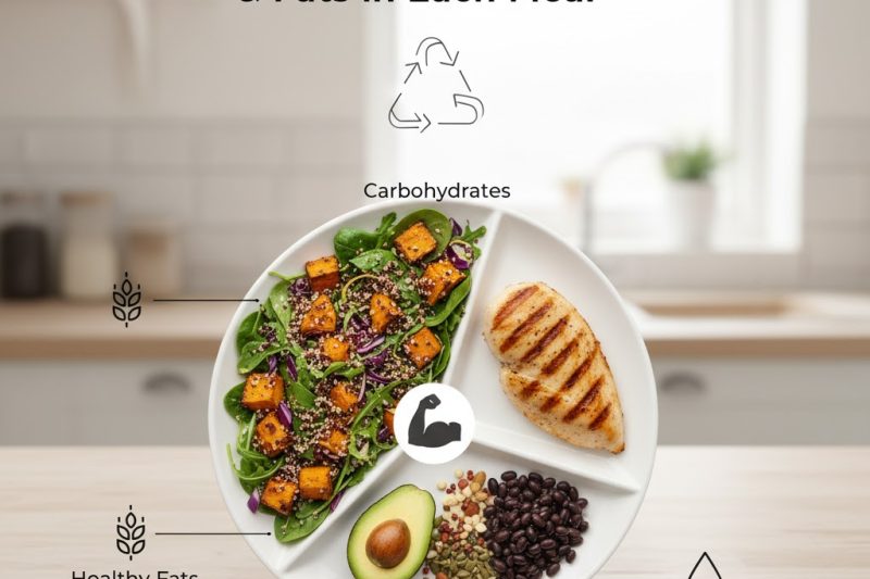 🥗 How to Balance Carbs, Proteins & Fats in Each Meal 
