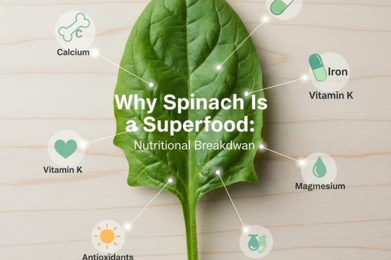 🥬 Why Spinach Is a Superfood: Nutritional Breakdown 
